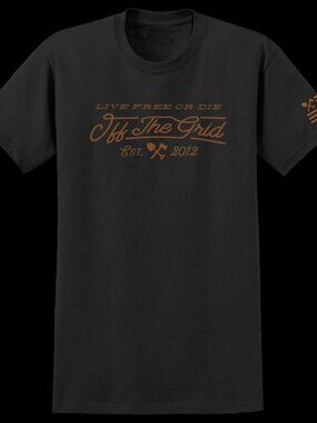 Off The Grid Surplus A Train Tee Shirt - Black
